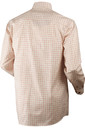 Harkila Mens Shirt Stenstorp Button-Under Burnt Orange Check